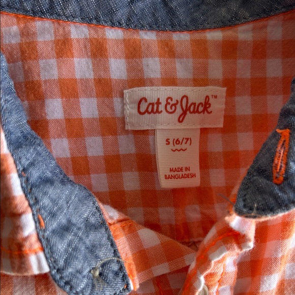 U.S. Polo Assn. Kids Button Down Shirts - Red, Yellow, Orange, White - Picture 9 of 11